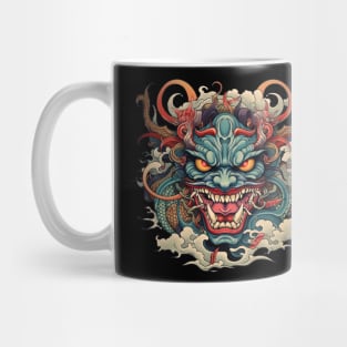 Hannya Ghost Samurai Mug